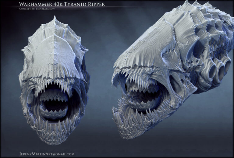 Tyranid Ripper by Jeremy Klein 