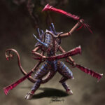 Tyranid Swarmlord by Hannu Kokkonen (LordHannu)