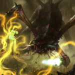 Tyranid vs. C’Tan by Mike Lim (Daarken)