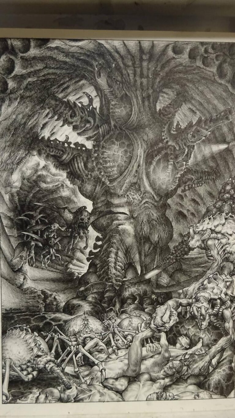 Tyranids Concept by Paul Bonner