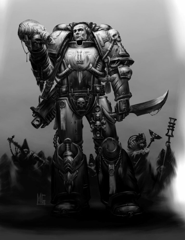 Tyrannic War Veteran by Mark Gibbons 