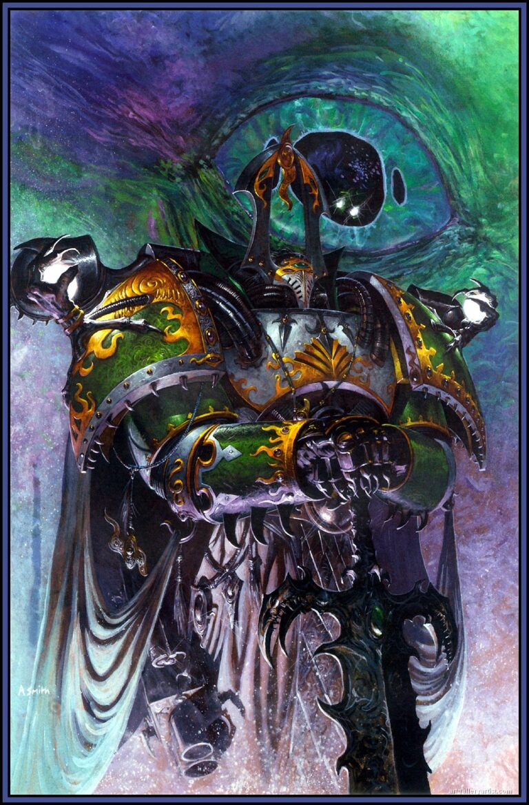 Tzeentch Marine by Adrian Smith 