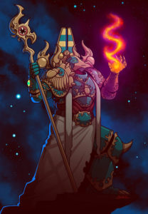 Tzeentch Sorcerer by Taylor Schmidt Tzeentch Sorcerer by Taylor Schmidt