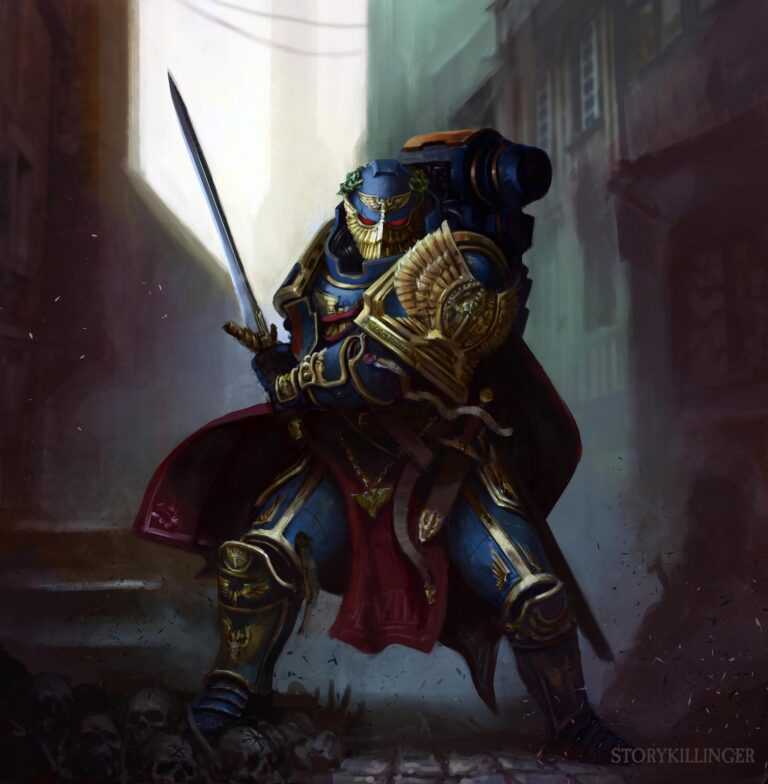 Ultramarine Champion by Stefan Ristić 