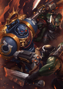 Ultramarine Commander by Mohammad Z. Mukhtar 