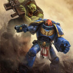 Ultramarine vs Ork by George Vostrikov