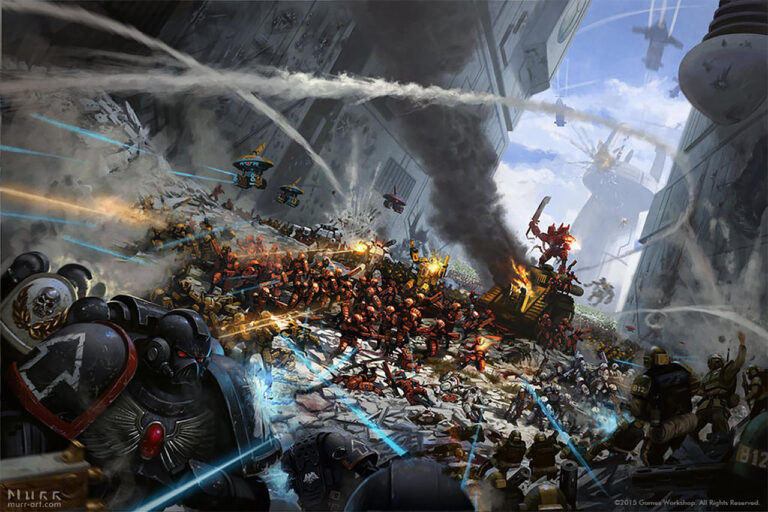 United T’au vs The Imperium by Jake Murray