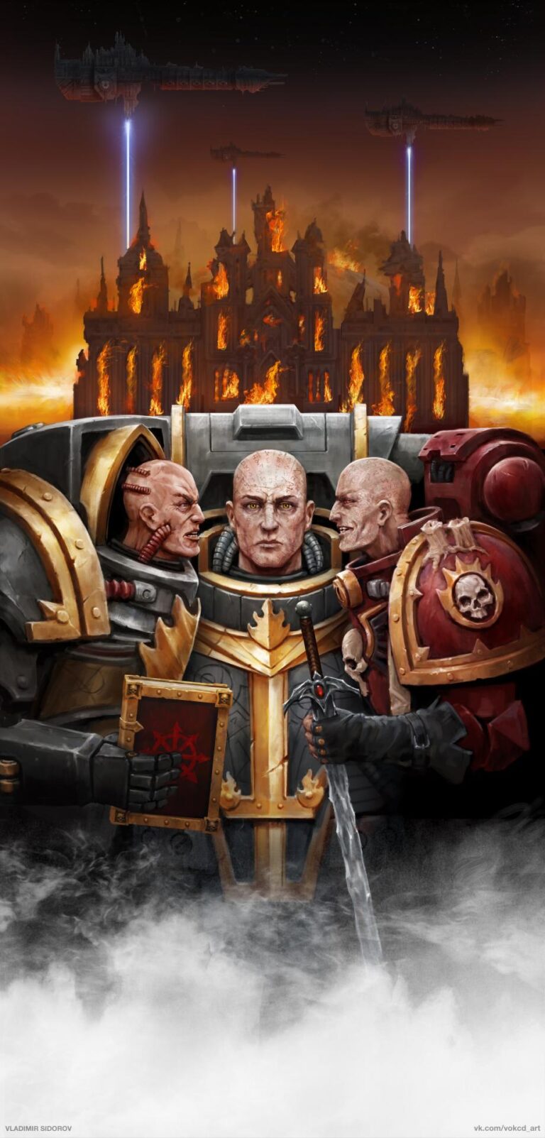 WH40k Lore-Group by Vladimir Sidorov 