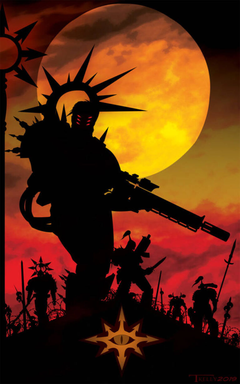Warband Black Legion by Tom Kelly 