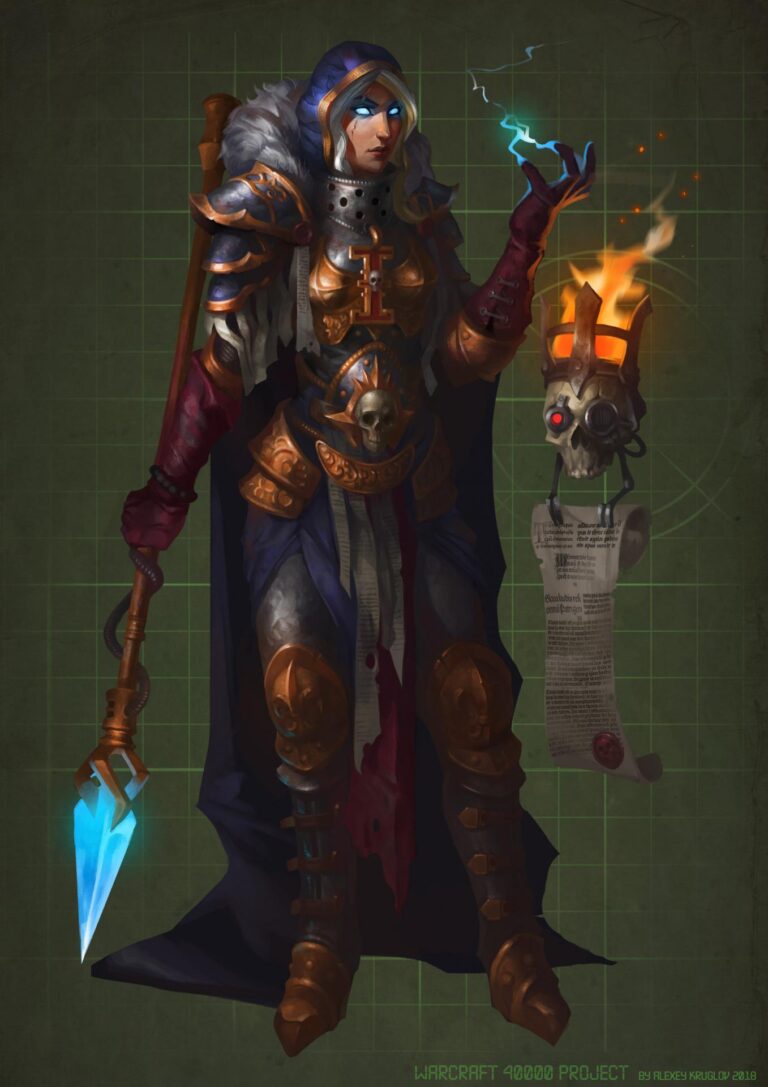 Warcraft 40,000 Project by Alexey Kruglov 