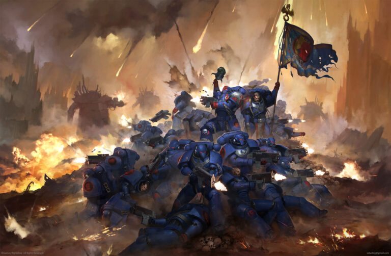 Warhammer 40k 30th Anniversary by Igor Sid 