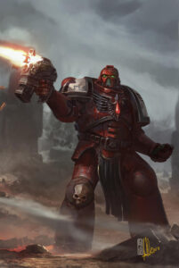 Warhammer DOW III Cover by David Sondered