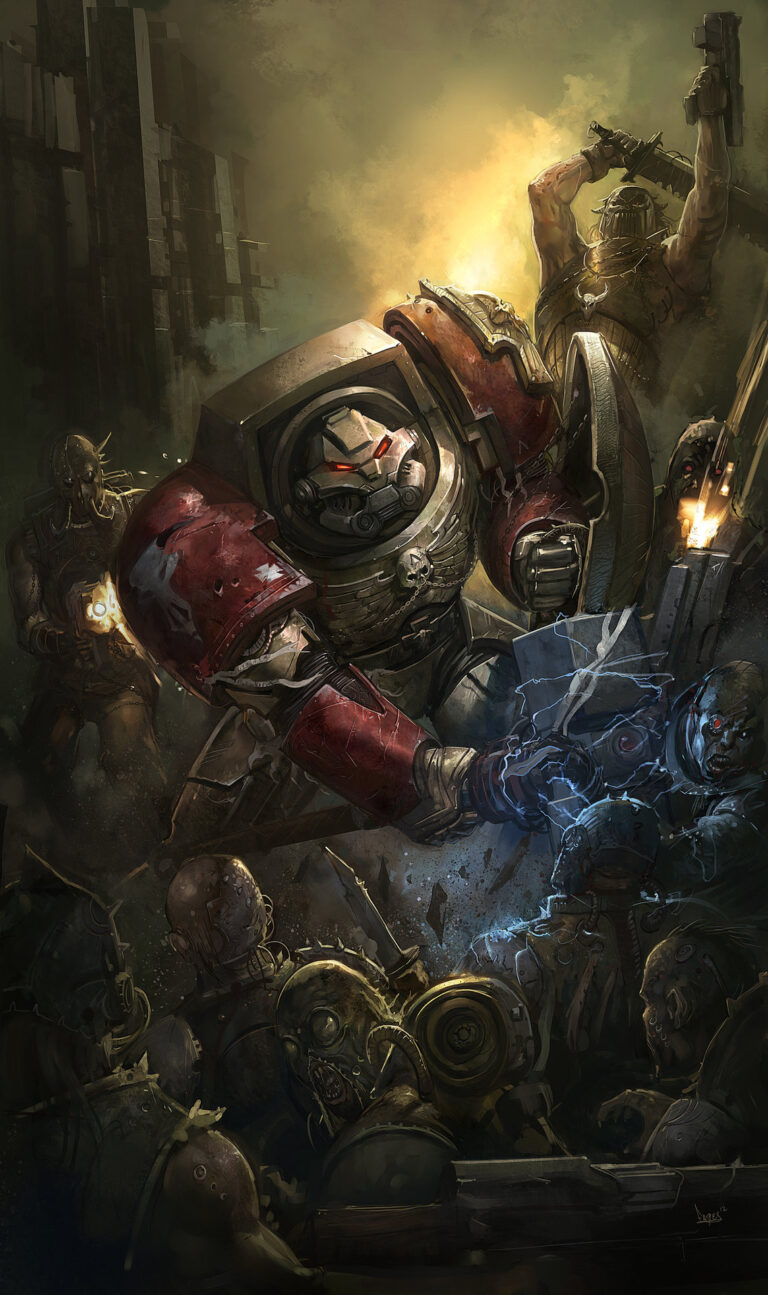 Warhammer Terminator by Fares Maese 