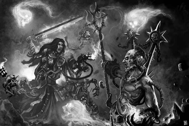 Witch Hunter at Work by Lars Bundvad-Åmodt 