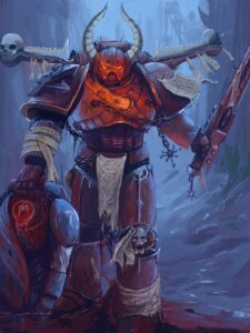 Word Bearer and Ultramarine Scout by Dimitrij Gontschar Word Bearer and Ultramarine Scout by Dimitrij Gontschar