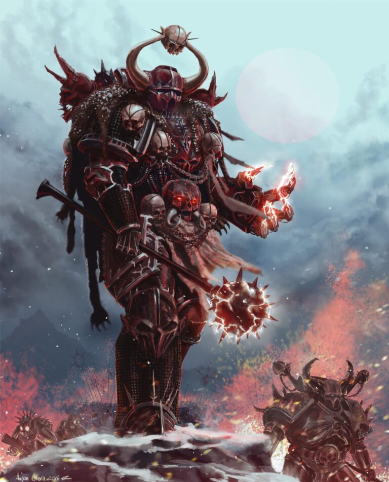Word Bearers by Aaron Oborn 