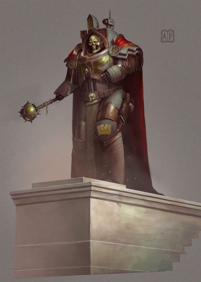 Word Bearers Chaplain by Elijah ArhPriest 