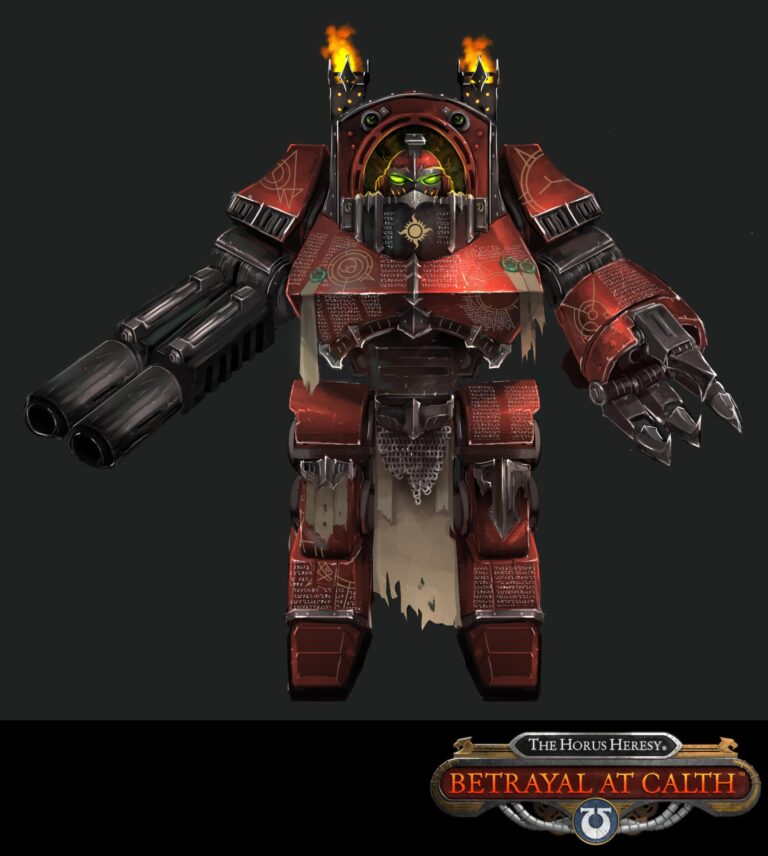 Word Bearers Customized Dreadnought by Sabine Weinman 