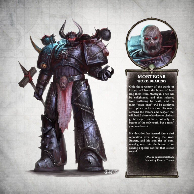 Word Bearers Mortegar by Orniris Terensi 