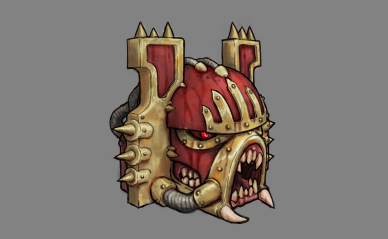 World Eater Helmet by Dicey June 