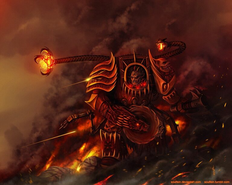 World Eaters Techmarine by Daniele Capitani 