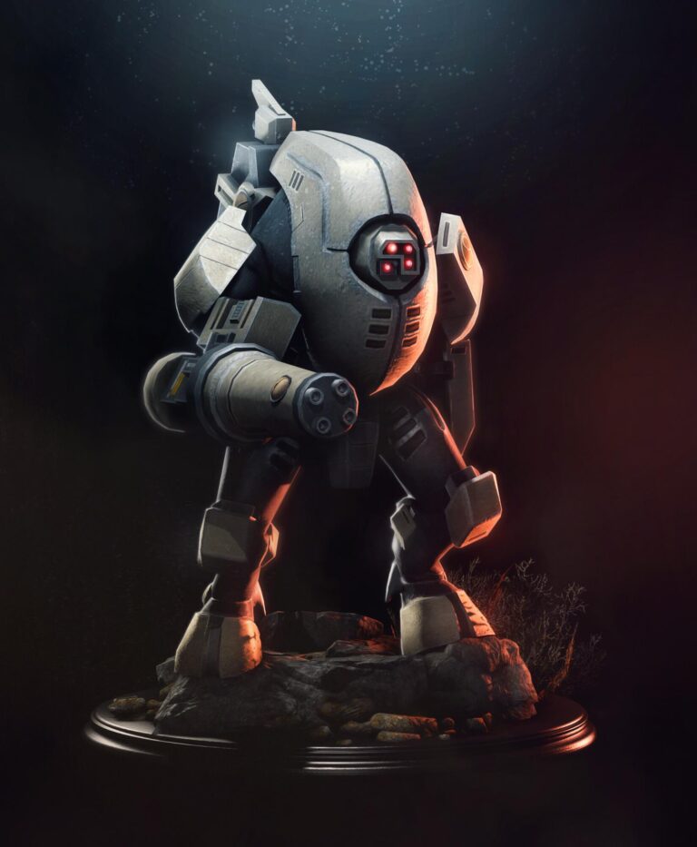 XV25 Stealth Battlesuit by Alexandre Cadinot 