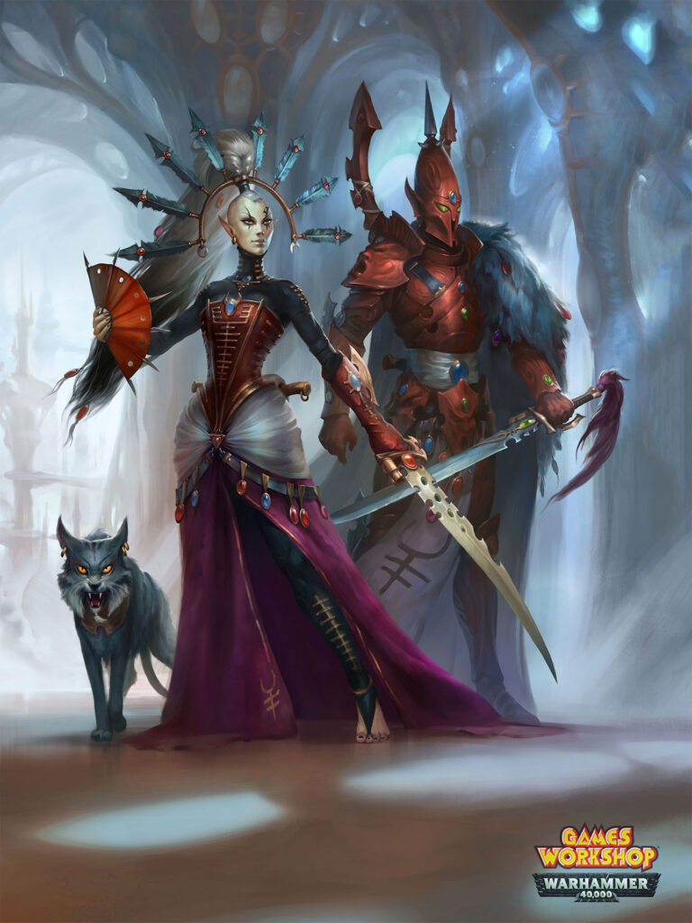Yvraine and the Visarch by Anna Lakisova 