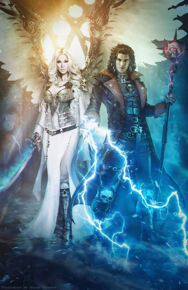 Zayel and Darius by Istvan Straban Zayel and Darius by Istvan Straban