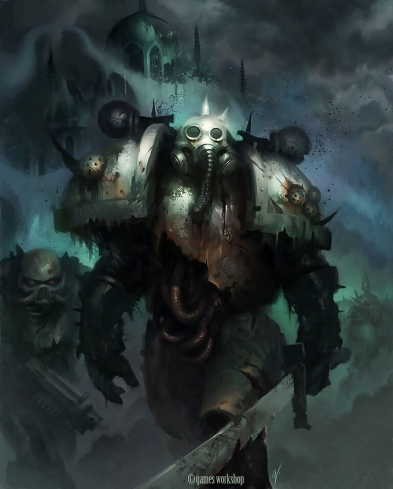 Plague Marine by Dave Greco 