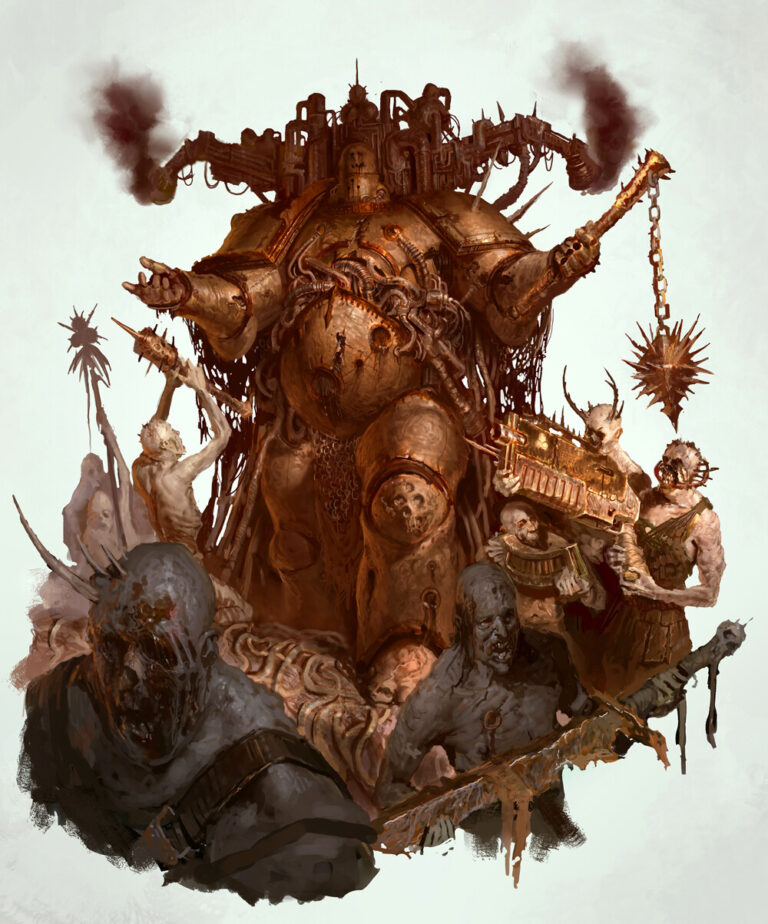 Armaments of the Death Guard by Lewis Jones 