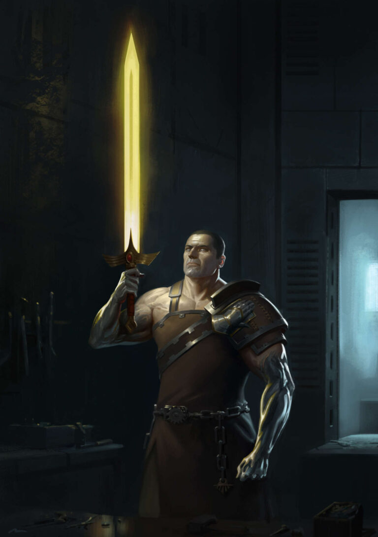 Ferrus Manus by Mauro Belfiore 