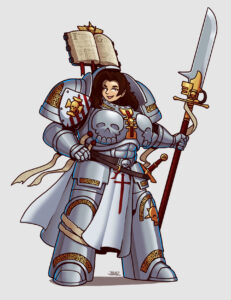 Grey Knight Lydianna by Taylor Schmidt 