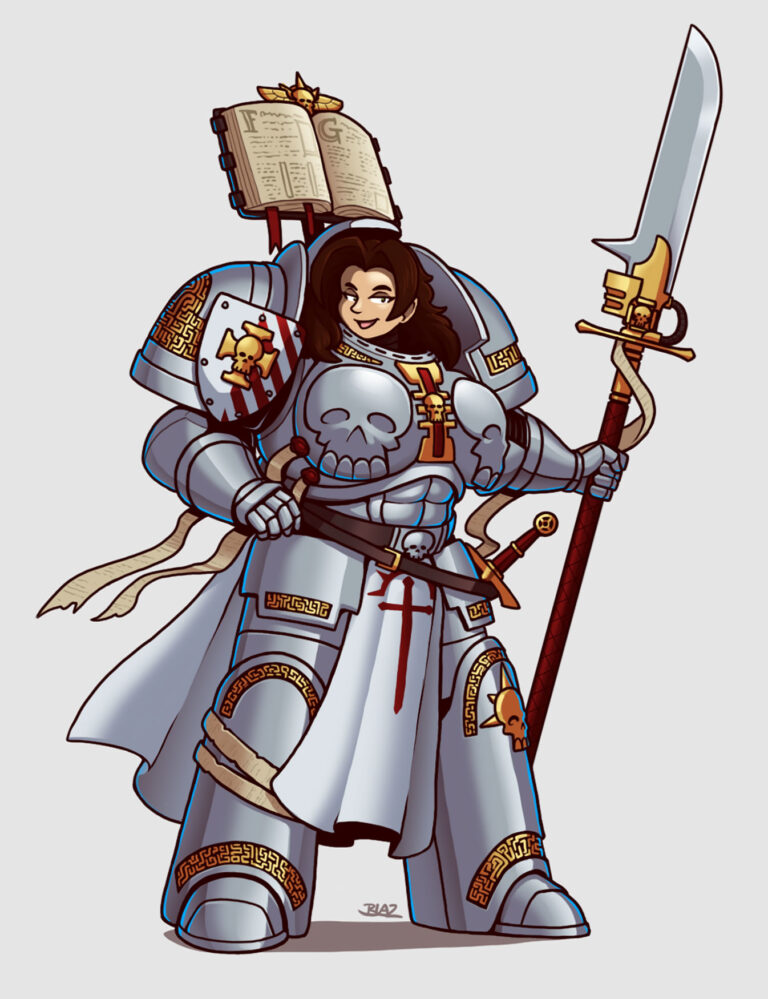 Grey Knight Lydianna by Taylor Schmidt 