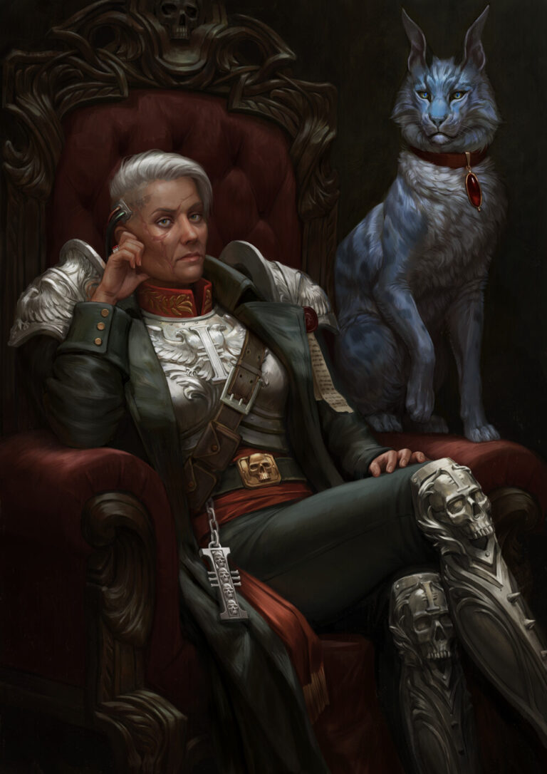 Inquisitor Portrait by Maria Zolotukhina 