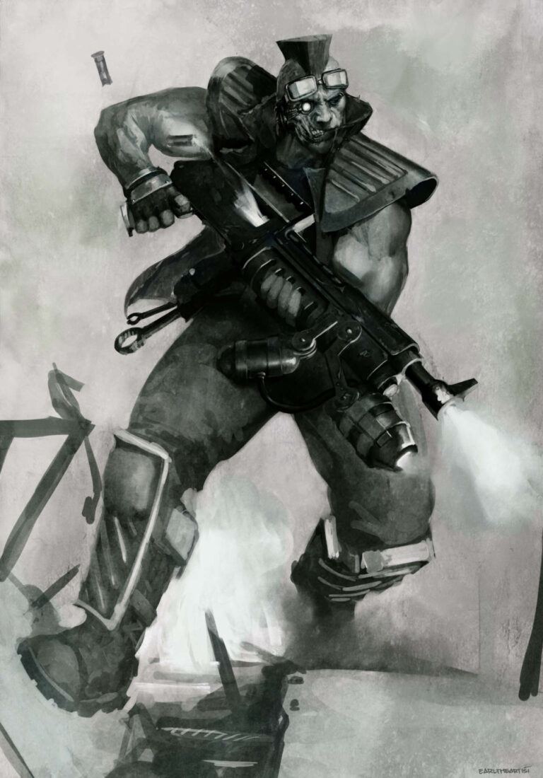Orlock Ganger by George Earl Abalayan 