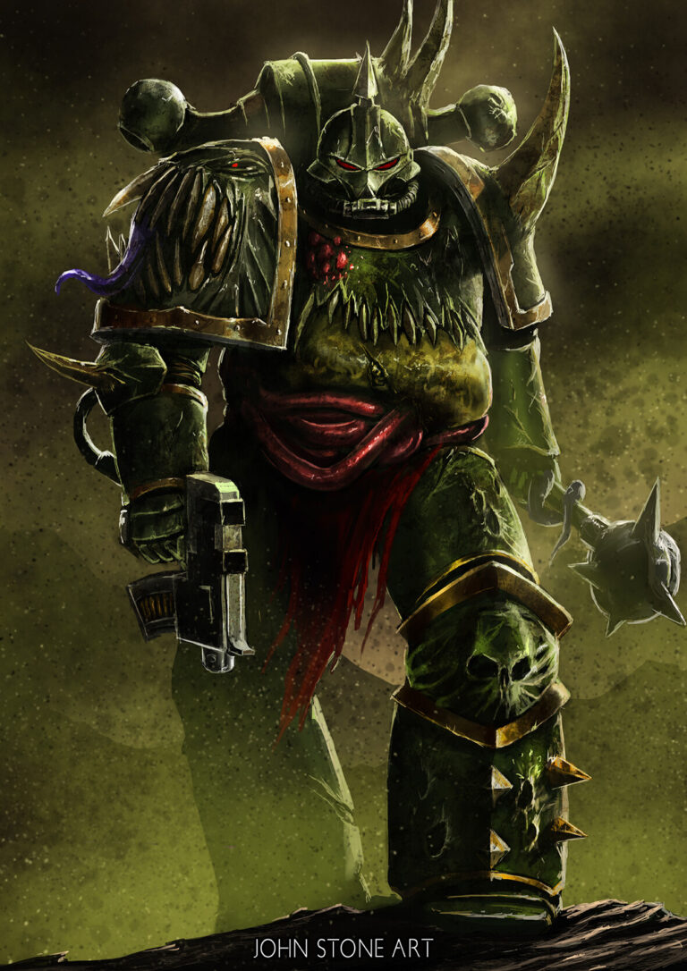 Plague Marine by John Stone 