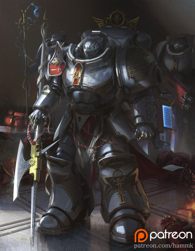 Primaris Grey Knight by Ahn Hyoungsup 