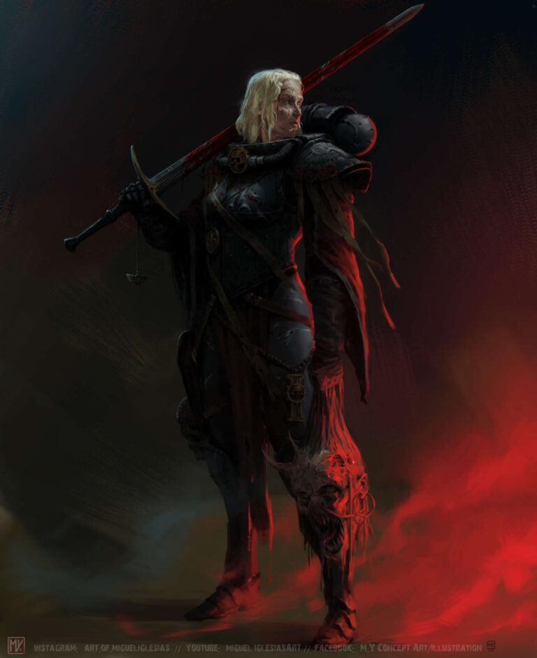 Sister of Battle Constance Requia by Miguel Iglesias Sister of Battle Constance Requia by Miguel Iglesias