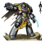 Space Marine Commander by Nicholas Kay (Klausmasterflex)