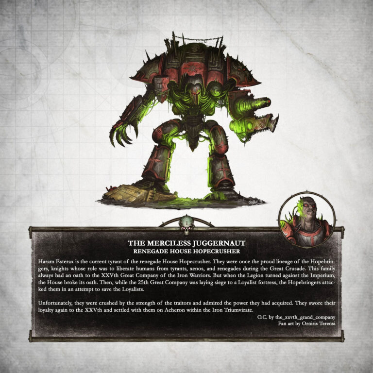 The Merciless Juggernaut by Orniris Terensi 