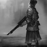 Vostroyan Firstborn by Samuel Allan (samuel_allan_illustrator)