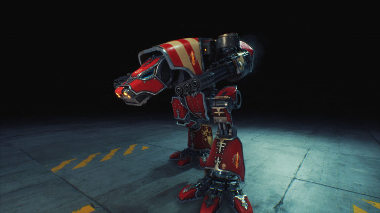 Warhound Titan by Andrew Mezentsew 
