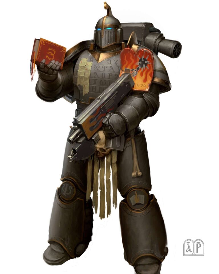 Word Bearers Sergeant by Elijah ArhPriest 