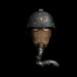 40K Death Korps of Krieg Mask by Nathan Mulhollen