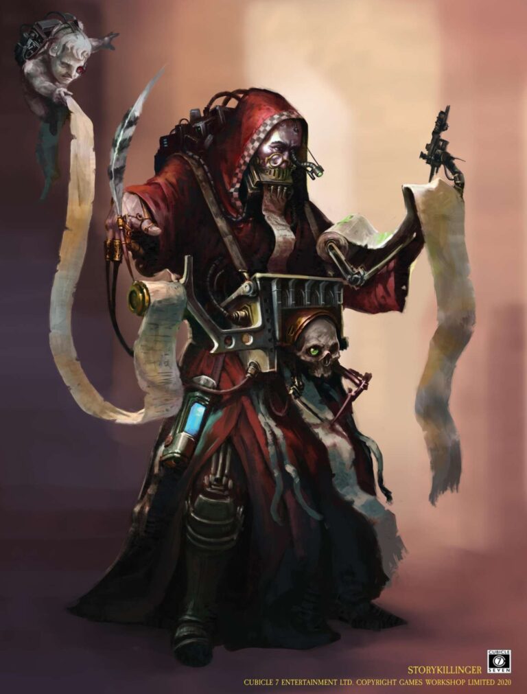 Adeptus Administratum by Stefan Ristić 