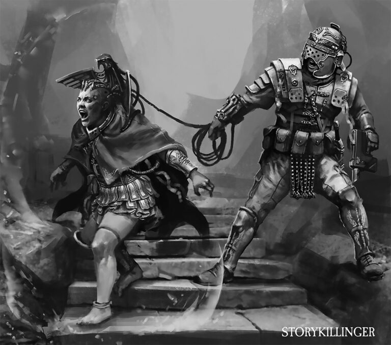 Adeptus Arbites by Stefan Ristić 