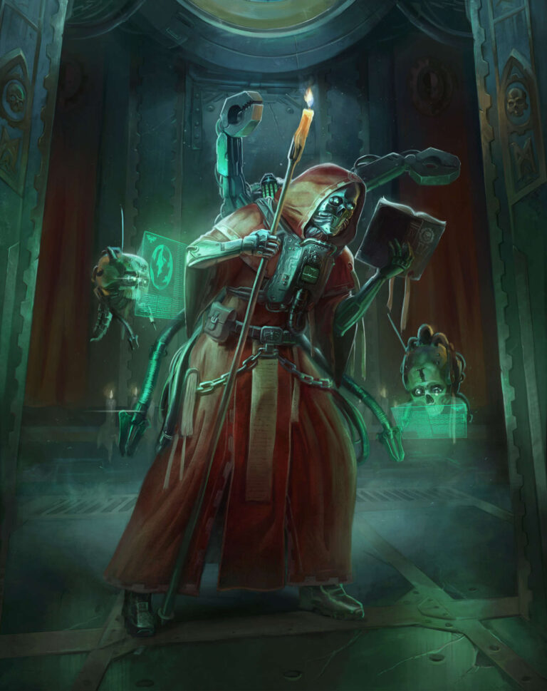 Adeptus Mechanicus by Ivan Klimenko 