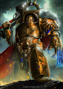Celestial Lions Chapter Master by John Stone