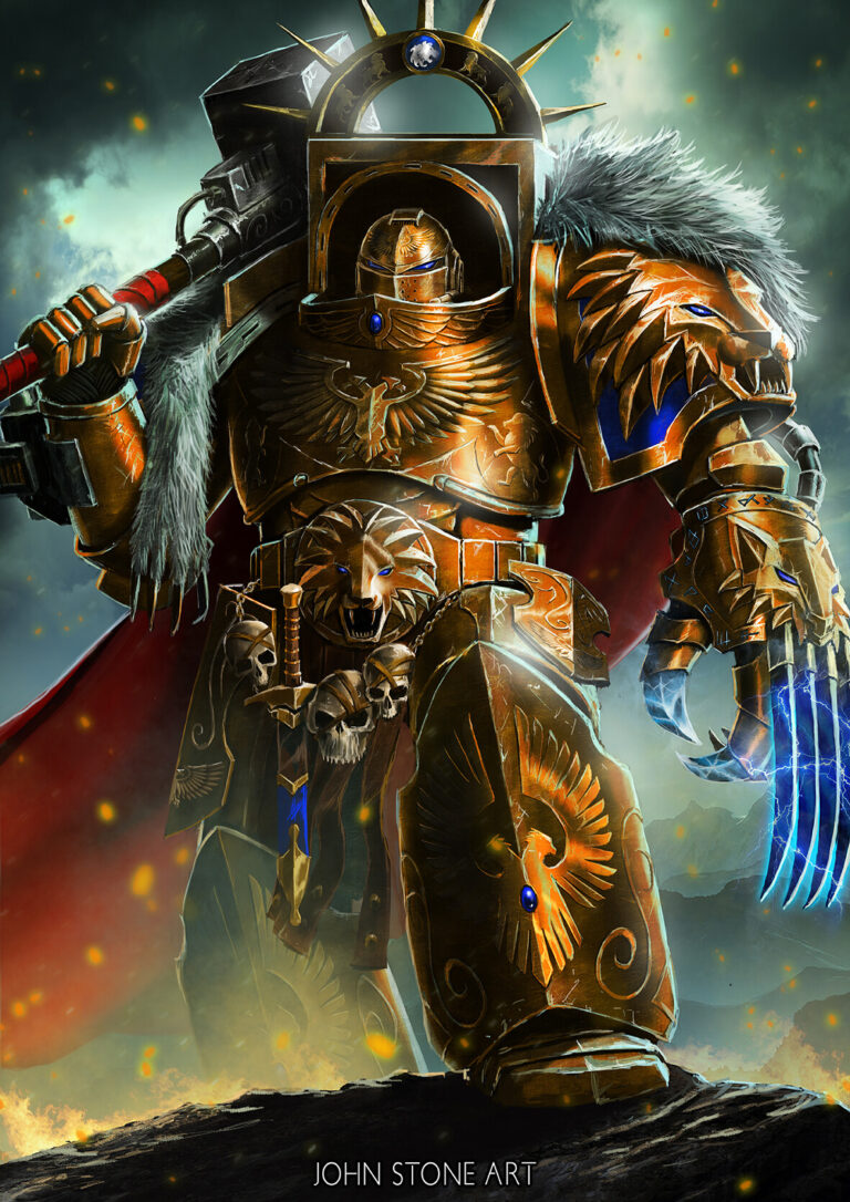 Celestial Lions Chapter Master by John Stone 