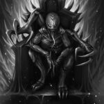 Genestealer Patriarch by Veronica Anrathi (d1sarmon1a | disarmoniart)
